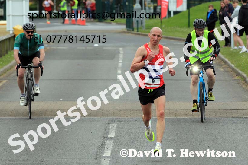 The 2023 Clive Cookson 10k Road Race (organised by NSP), Wed. May 17th. Photo: David T. Hewitson/Sports for All Pics